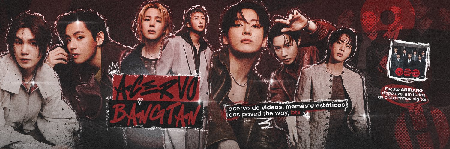 acervo bangtan's banner