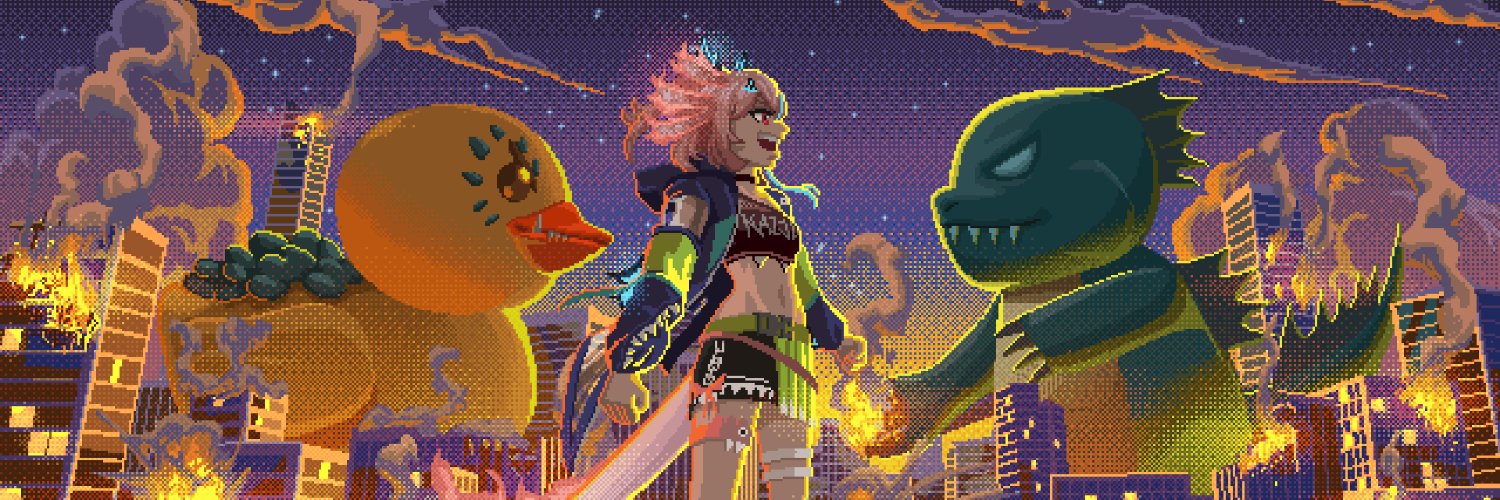 Azusa Kairu 🦎💥Kaiju Axolotl's banner