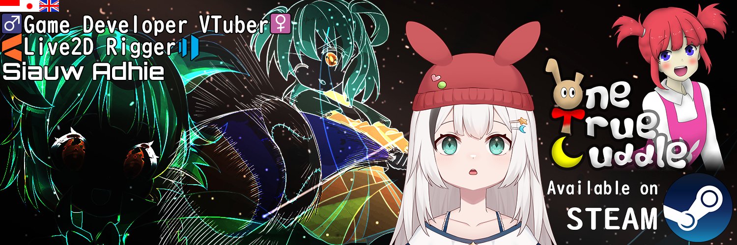Siauw Adhie ☆Live2D Rigger GameDev VTuber's banner