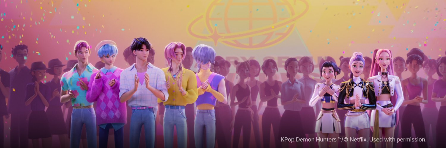 KPop Demon Hunters Official POP-UP's banner