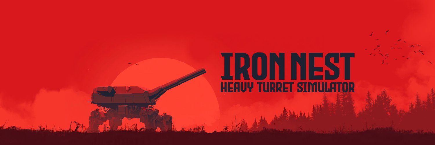 IRON NEST: Heavy Turret Simulator's banner