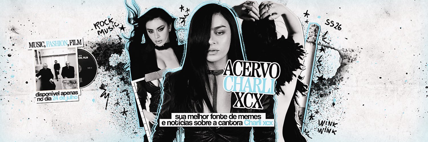acervo charli xcx's banner