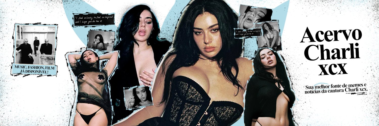 acervo charli xcx's banner