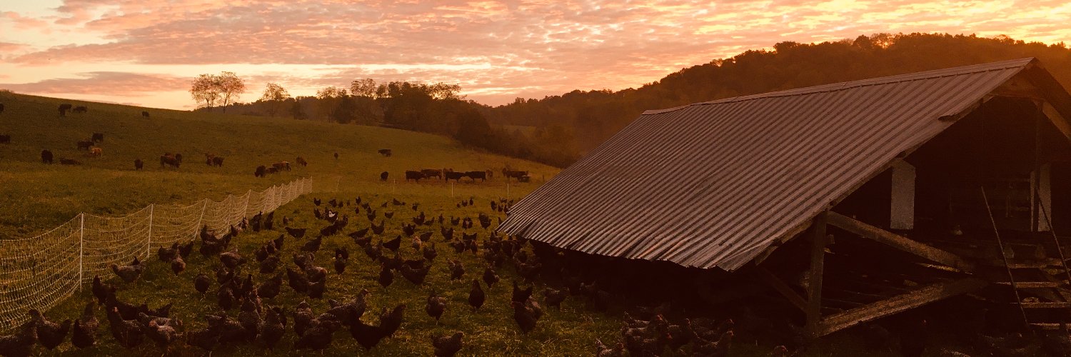 Polyface Farm's banner