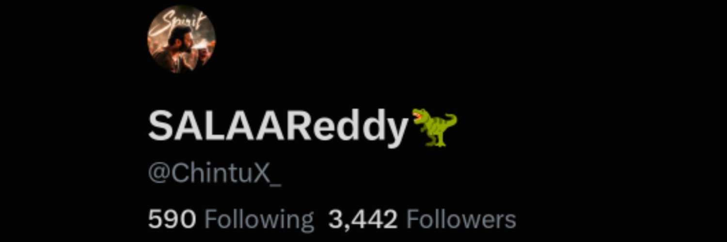 SALAAReddy🦖's banner