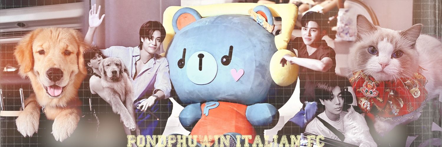 Fanclub PondPhuwin Italy (PPP Family)'s banner