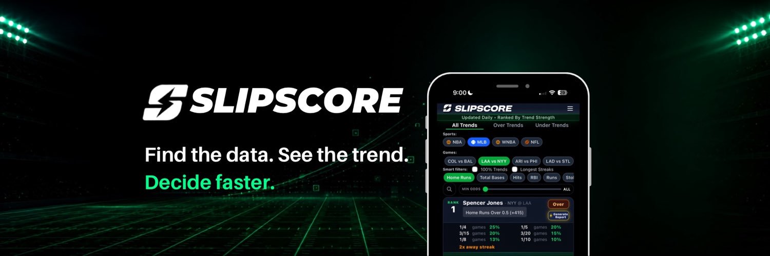Slipscore's banner