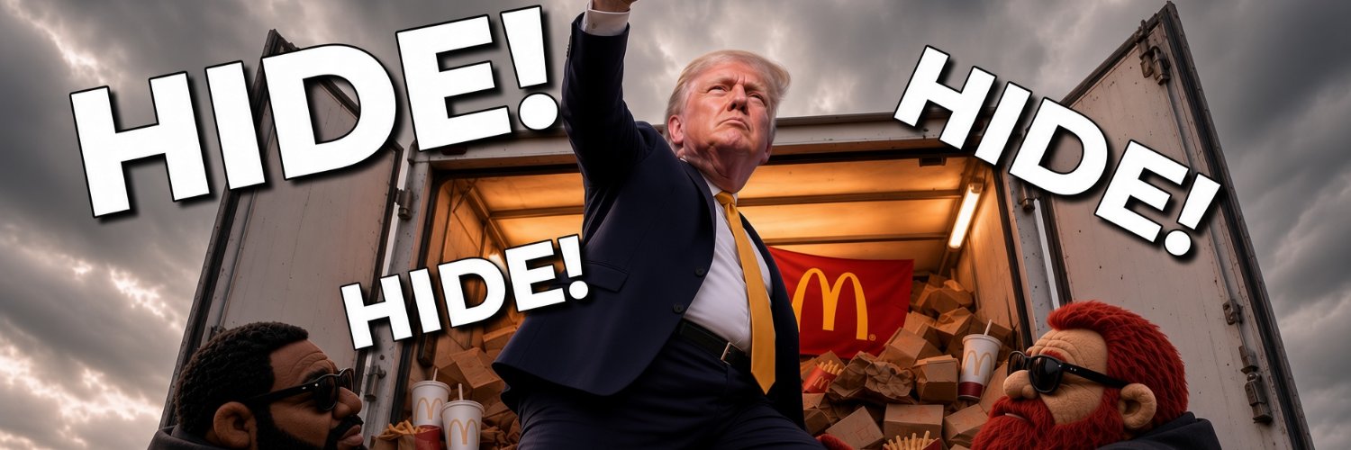 The Fake MAGA Patriot's banner