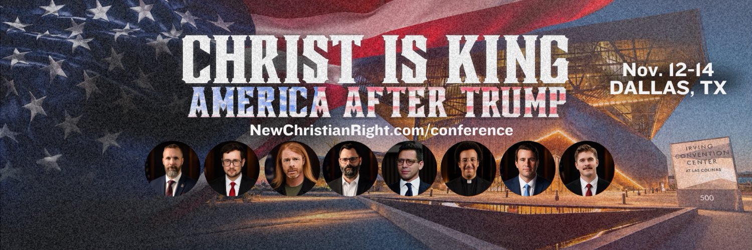 New Christian Right's banner