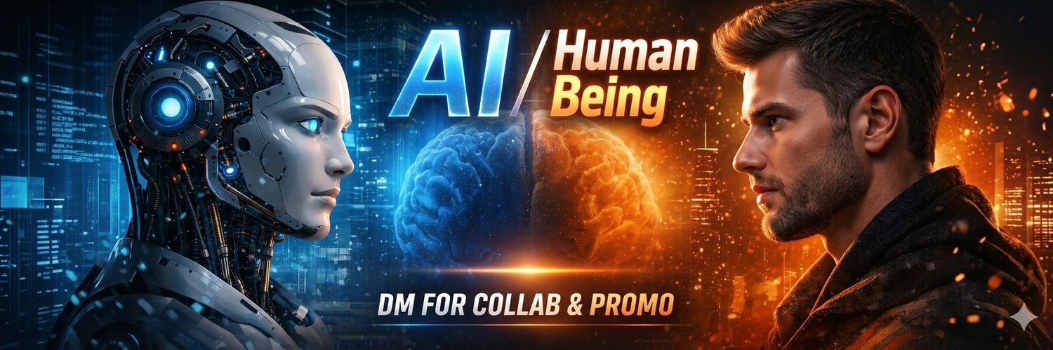 AI/Human Being's banner