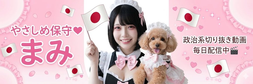 まみ🫶やさしめ保守's banner