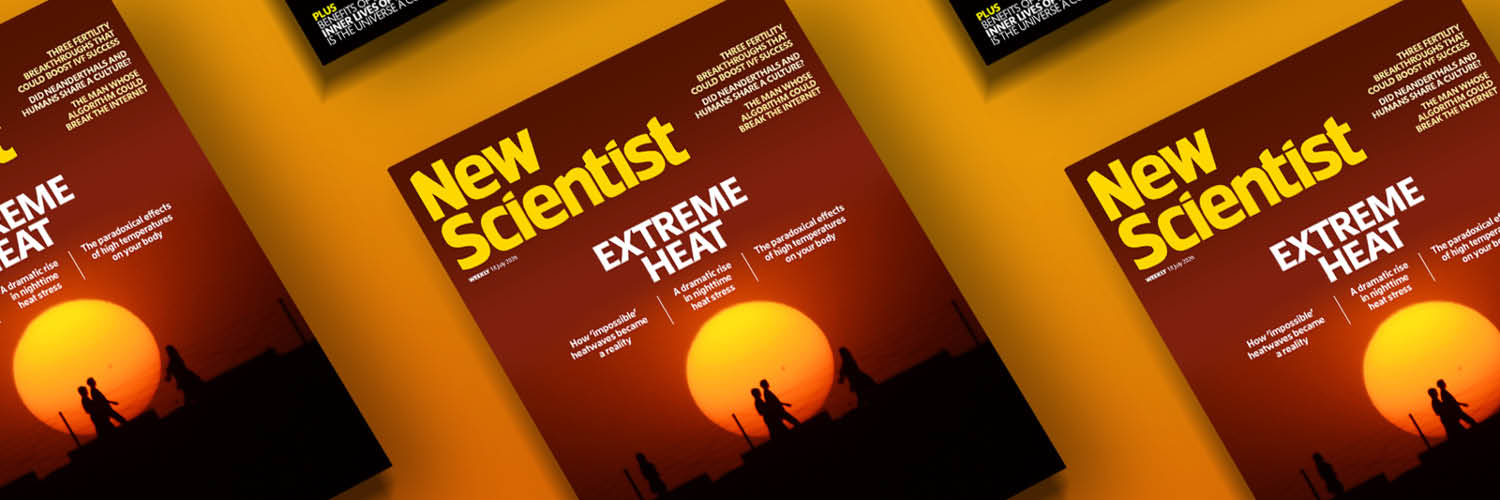 New Scientist's banner