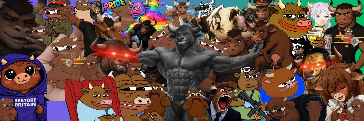 Based Cow's banner