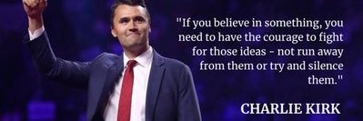 Charlie Kirk Forever's banner