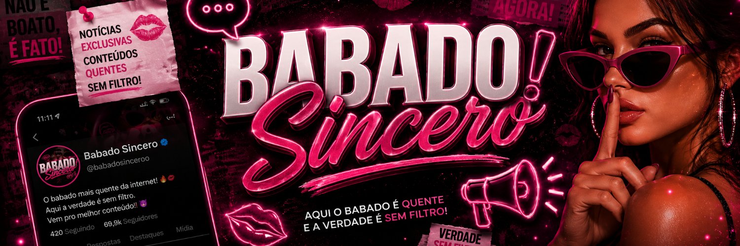 Babado sincero's banner
