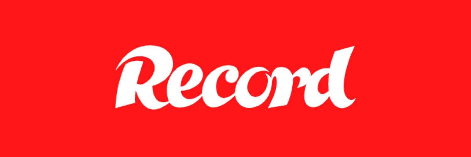 Record's banner