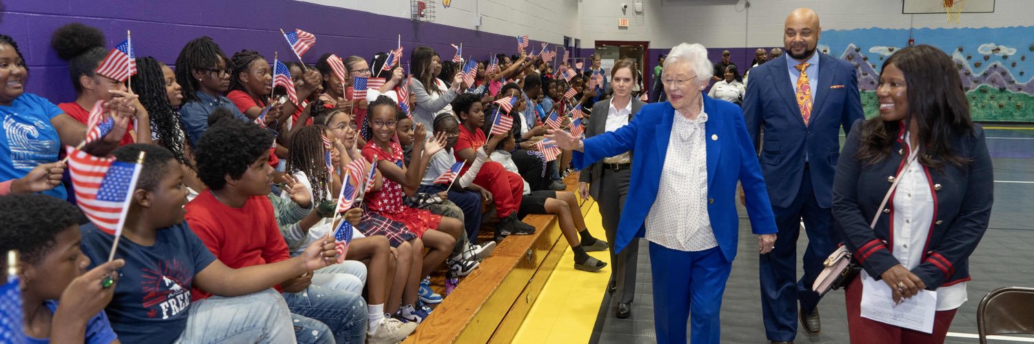 Governor Kay Ivey's banner