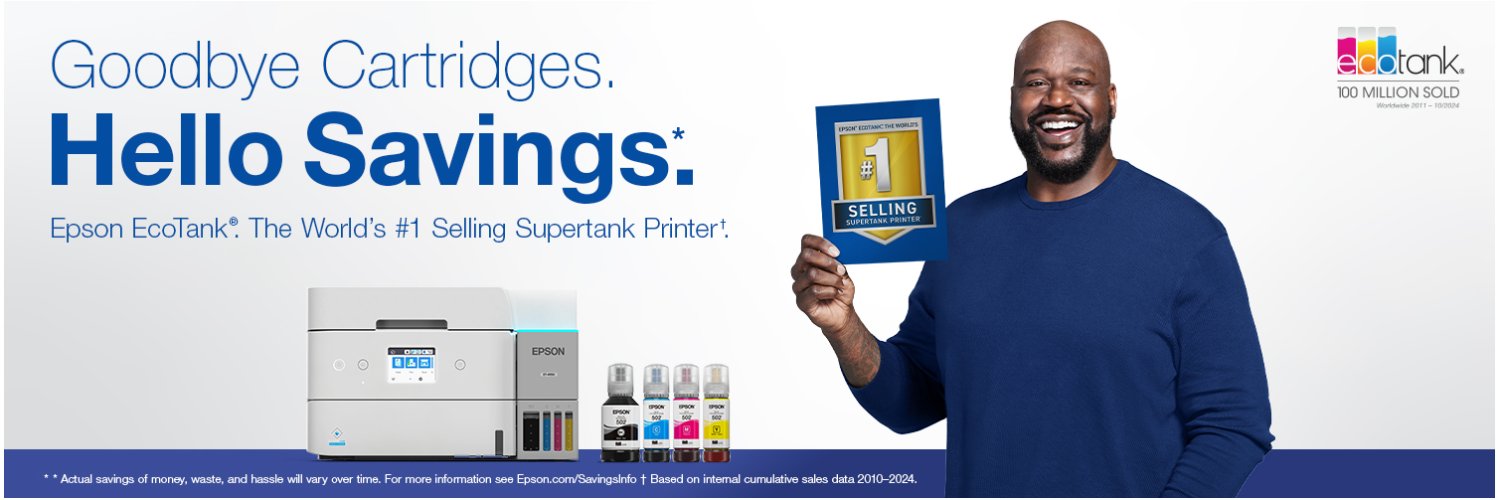 Epson America's banner