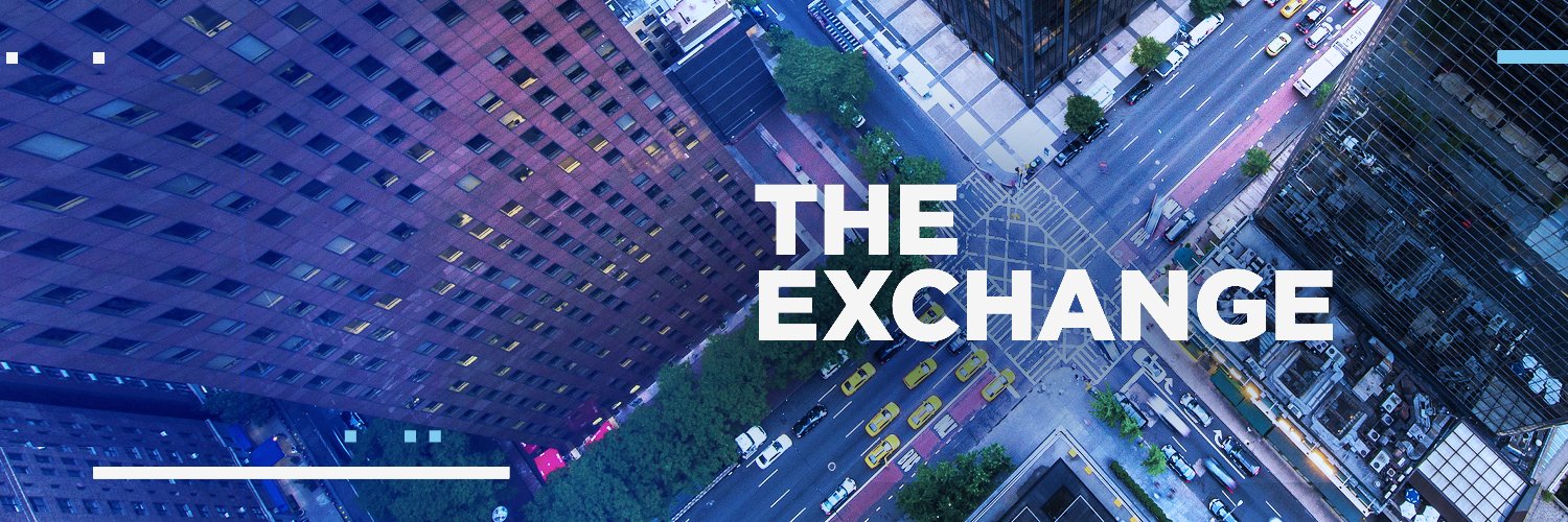 The Exchange's banner
