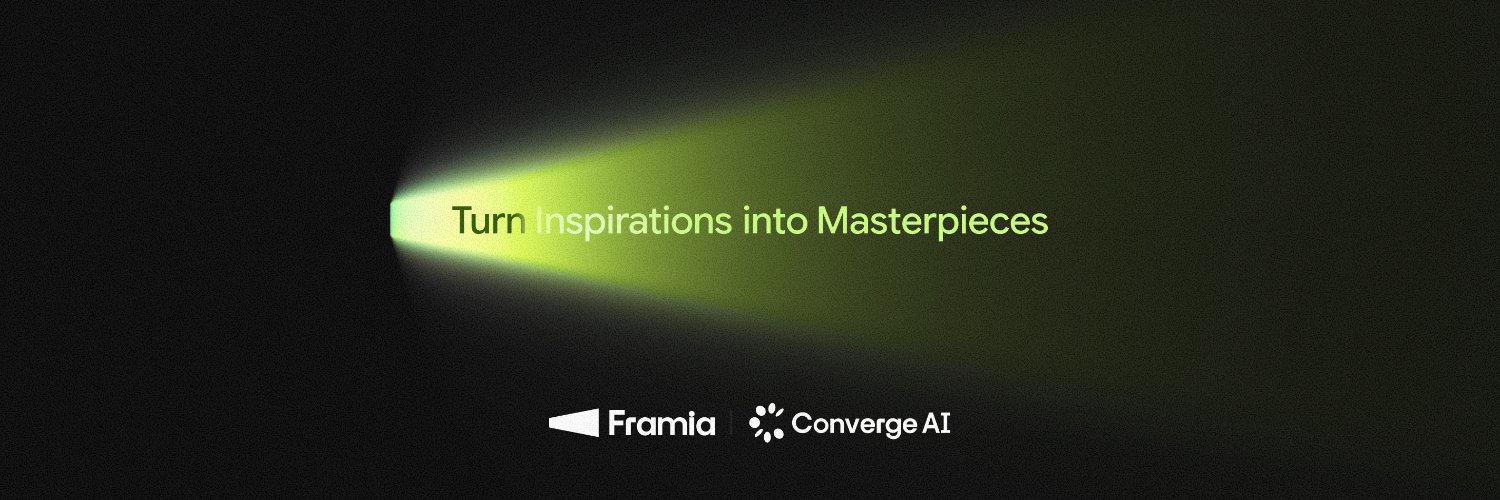 Framia by Converge AI's banner