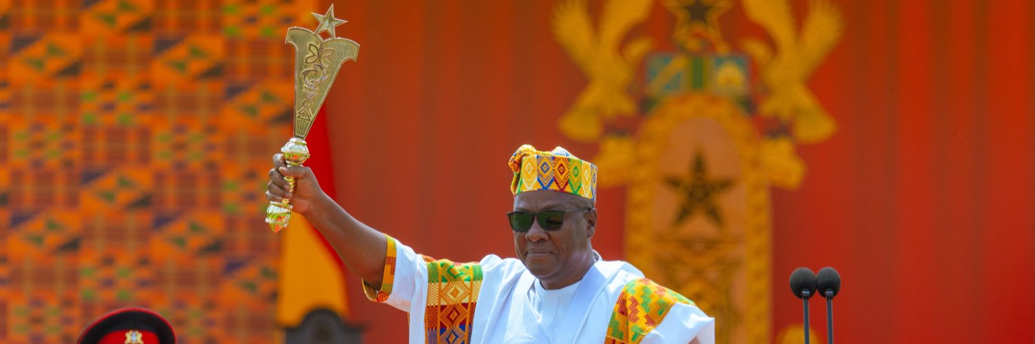 Ghana Presidency's banner