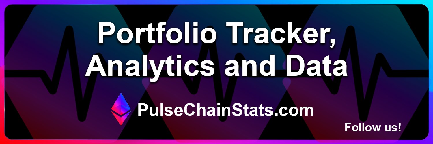 PulseChainStats.com | PulseChain Stats & Portfolio's banner