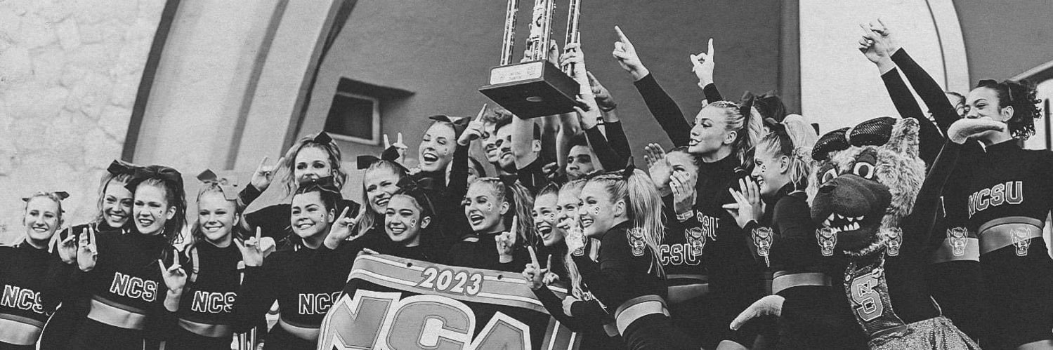 NC State Cheerleading's banner