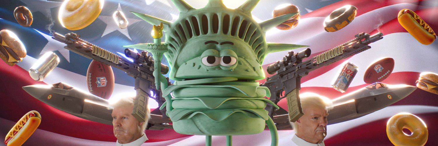 Burger's banner