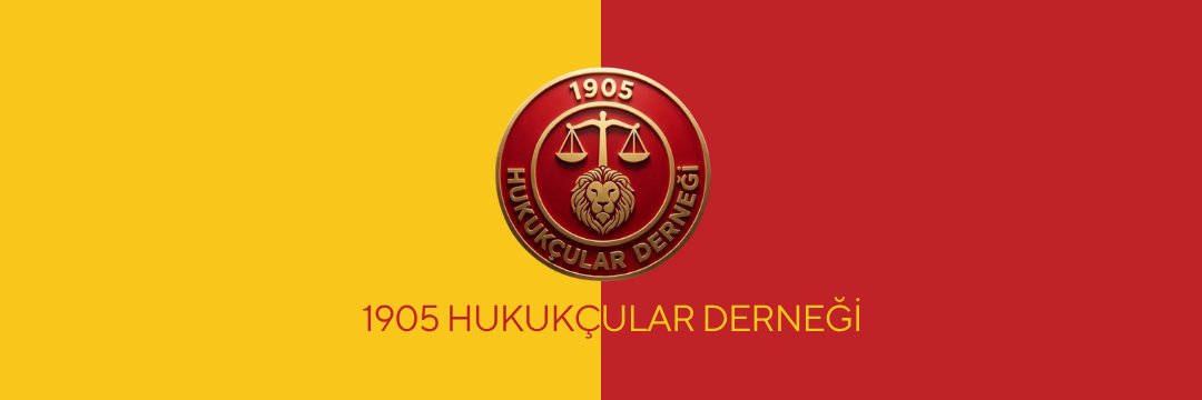1905 Hukukçular Derneği's banner
