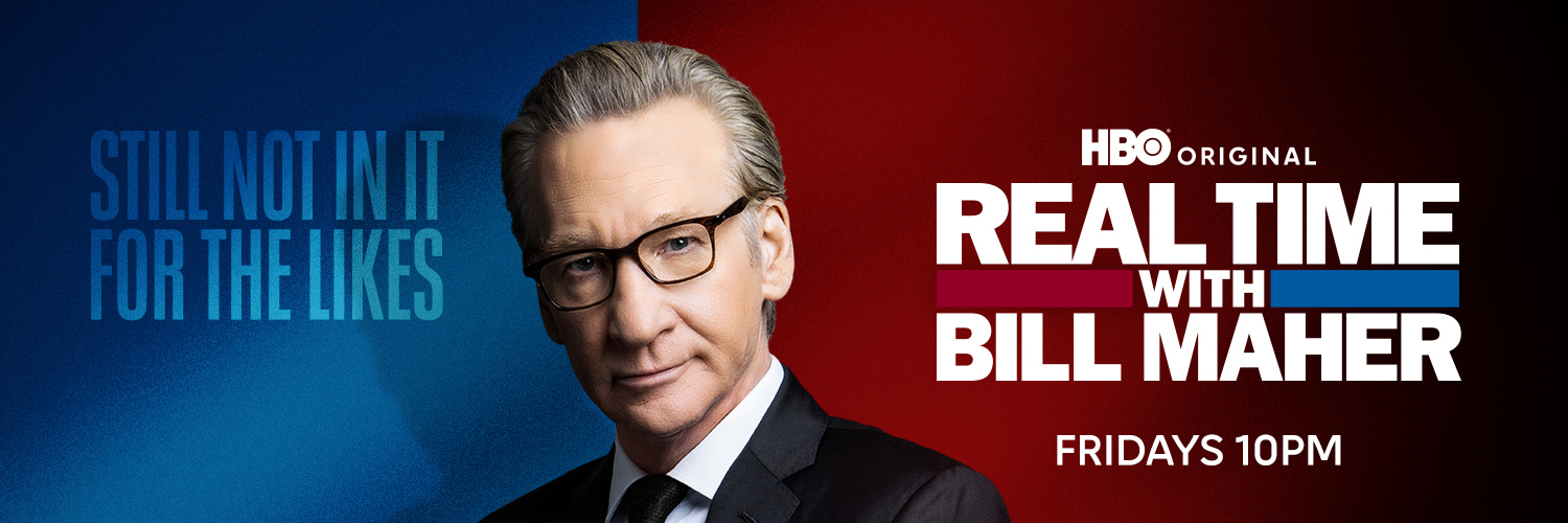 Bill Maher's banner