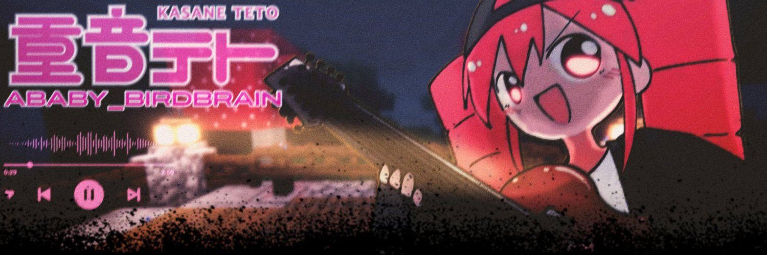 🍬𝄞⨾𓍢ִ໋ 重音テト .ᐟ.ᐟ ˚˖𓍢ִ໋❀ 🎃🎈's banner