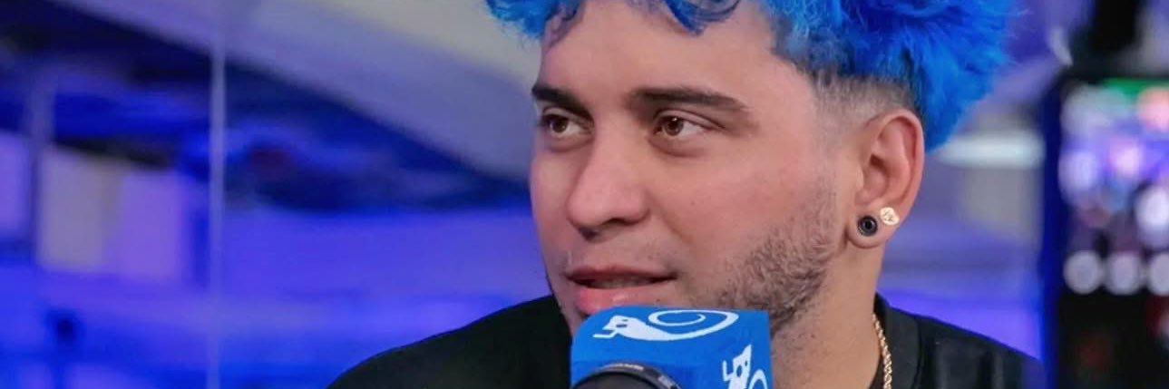 El chamo del pelo azul's banner
