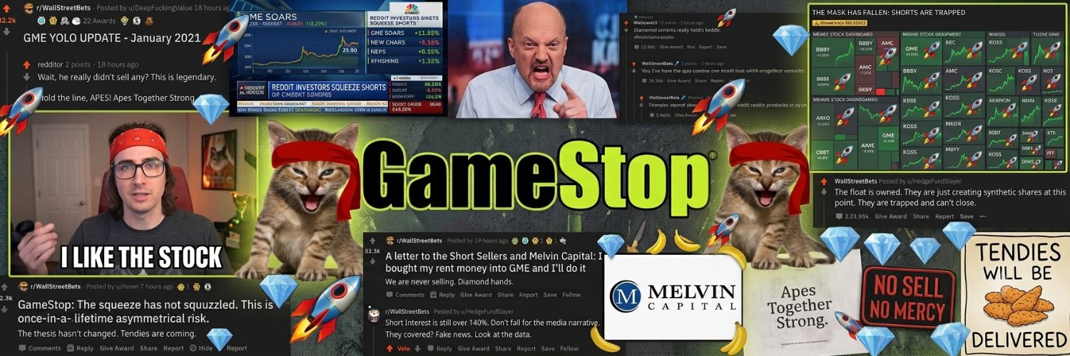 GameStop's banner