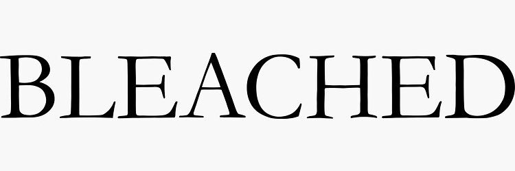 bleached captions's banner
