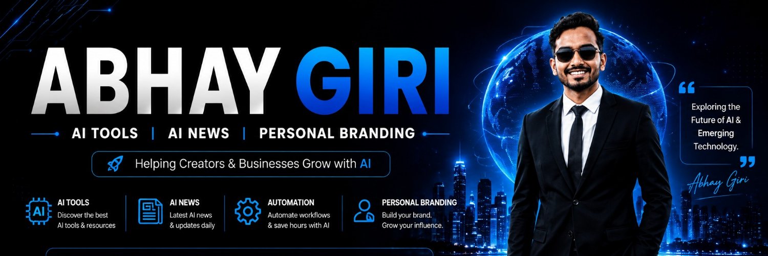 Abhay Giri | AI Tools & News's banner