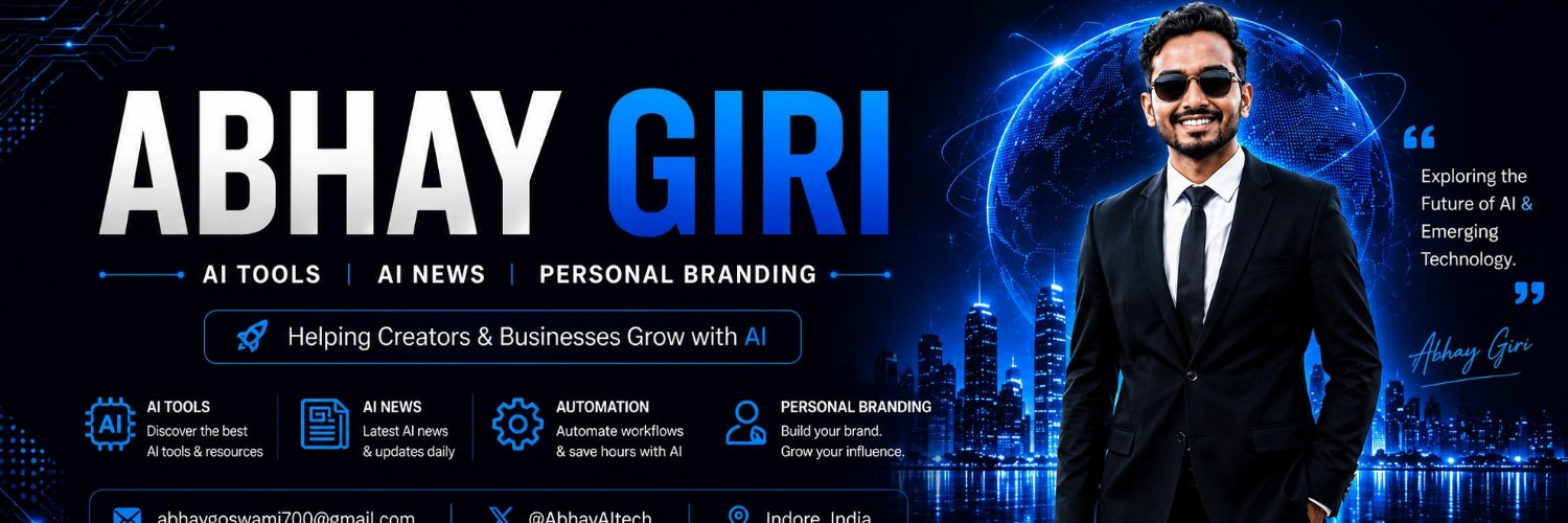 Abhay Giri | AI & Tech's banner