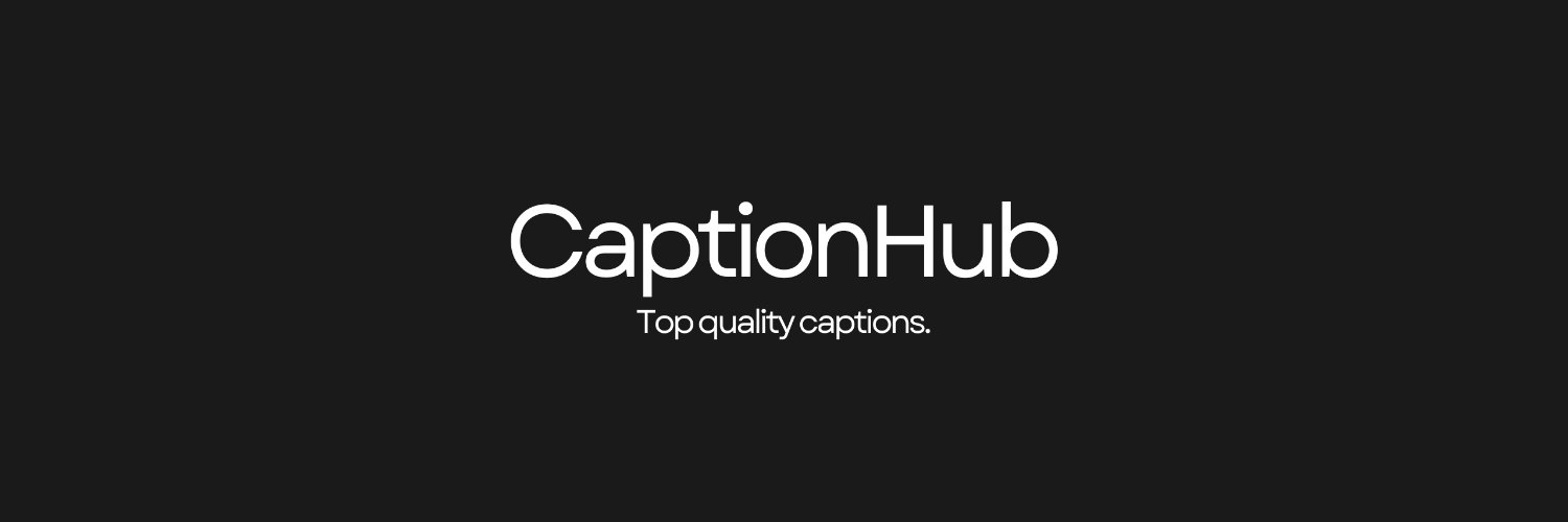 CaptionHub's banner