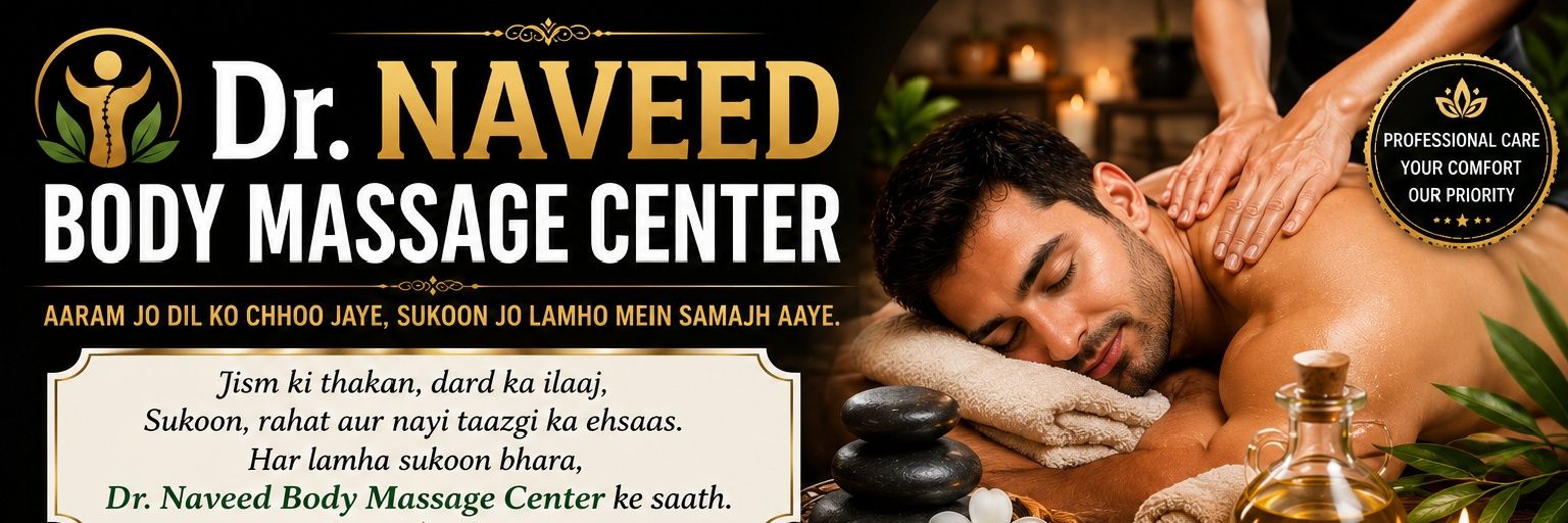Dr Naveed massager's banner