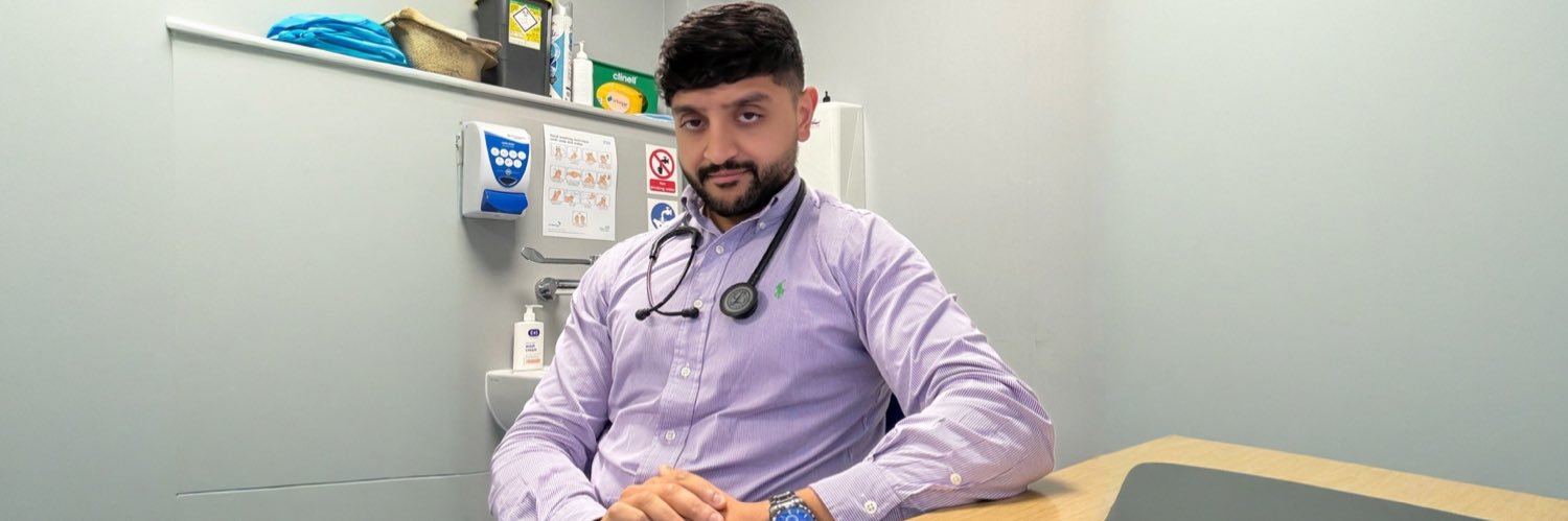 Dr Raj's banner