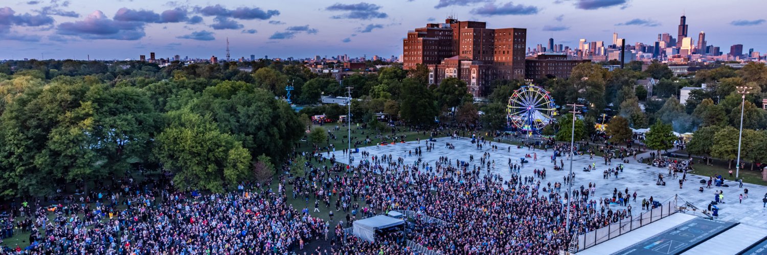Riot Fest's banner