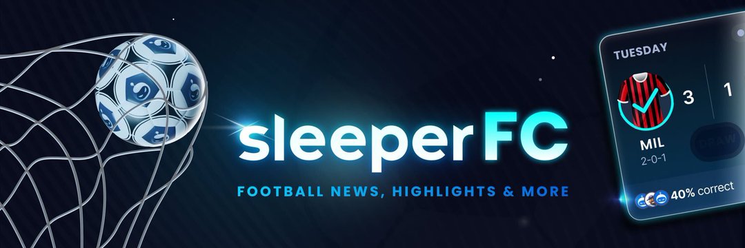 Sleeper AC Milan's banner