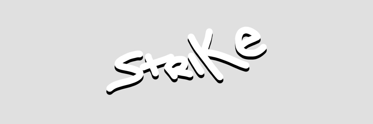 strike's banner