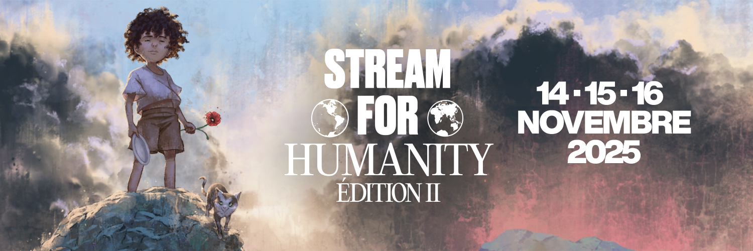Stream For Humanity's banner
