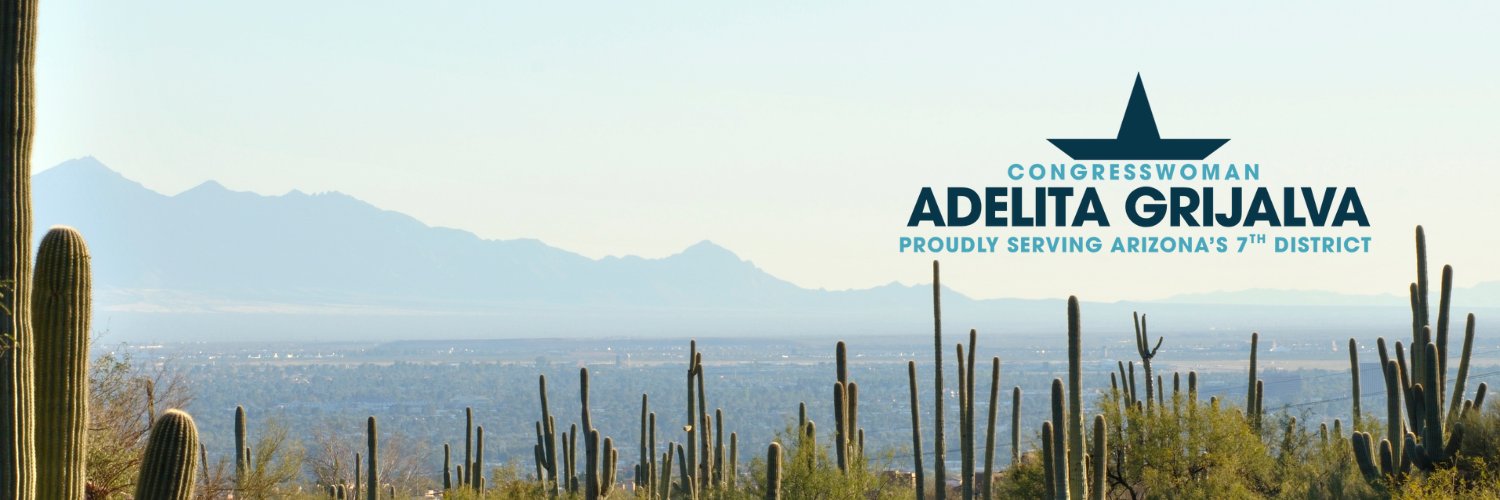 Rep. Adelita Grijalva's banner