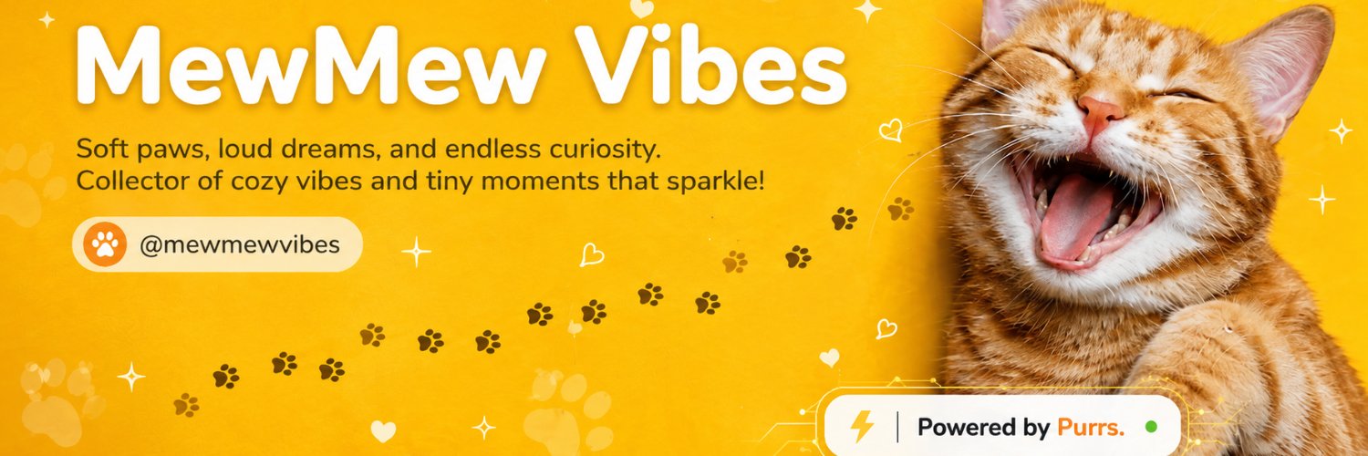 🌸MewMew Vibes🧶🐈's banner