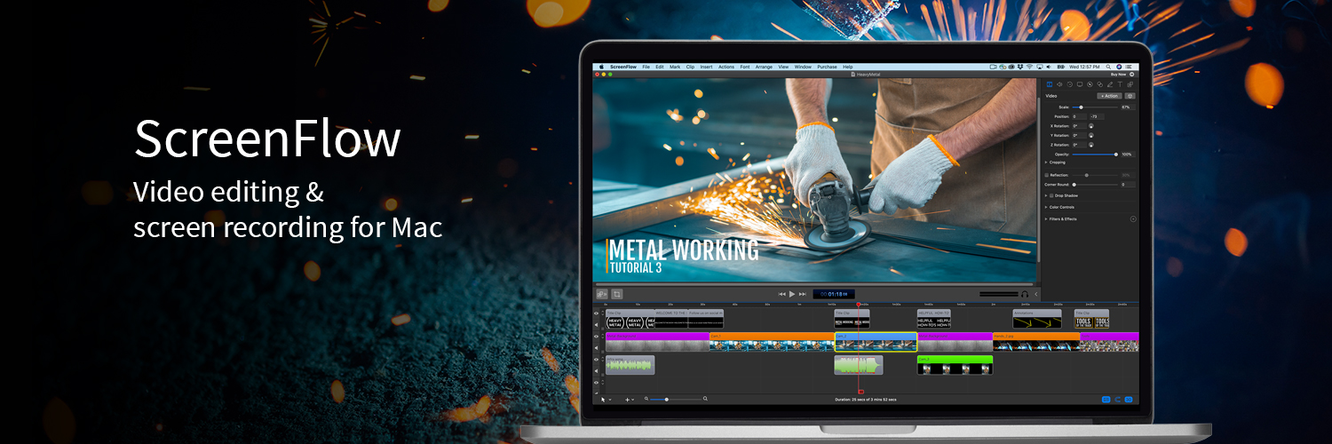 ScreenFlow's banner