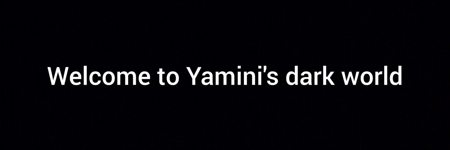 Yamini Reddy's banner
