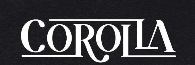 COROLLA's banner