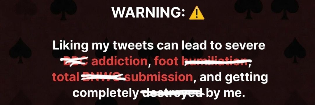 Humiliation Queen ♠️🇳🇱's banner
