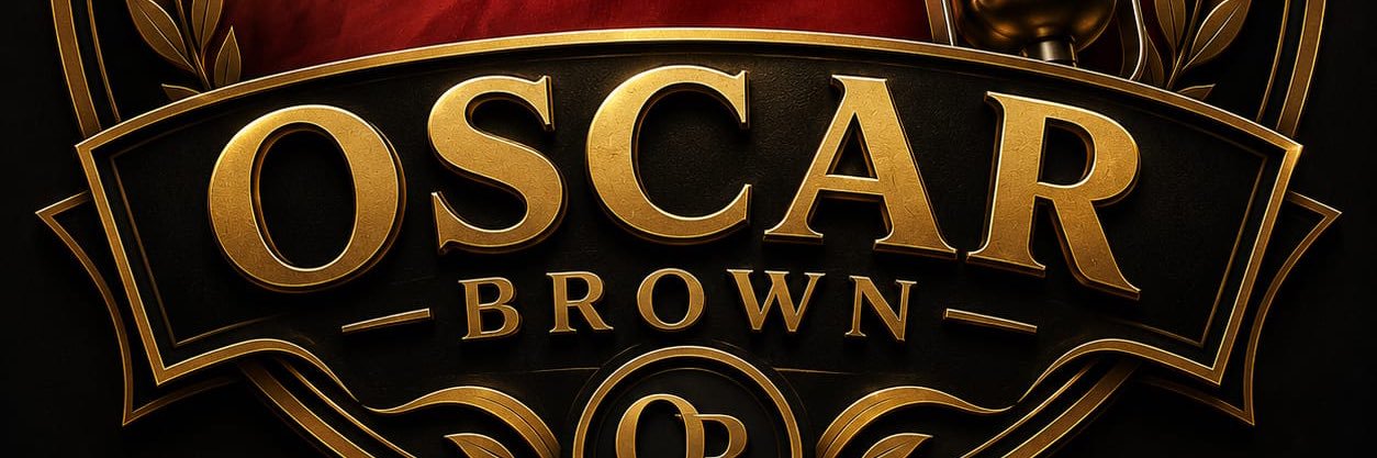 OSCAR BROWN's banner
